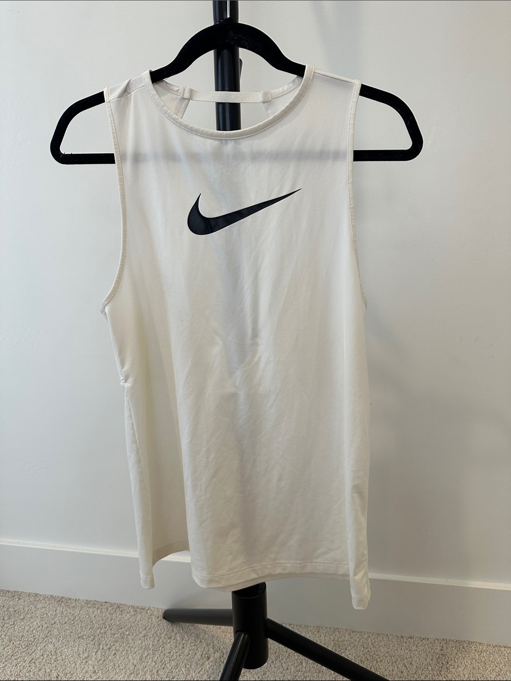 Nike Women’s White Tank Open Back